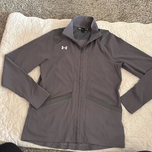 Gray UNDER Armour jacket size medium
